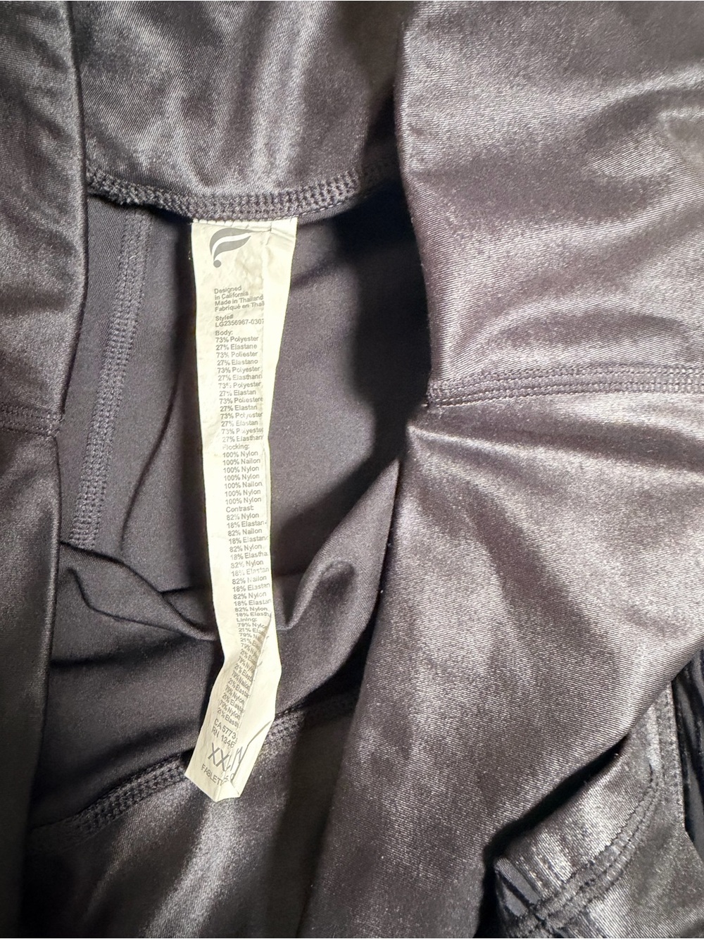 Fabletics Black Athletic Bottoms